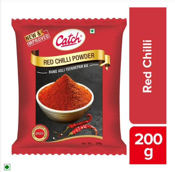 Catch Red Chilli Powder/Mirch Powder, 1 kg Pouch