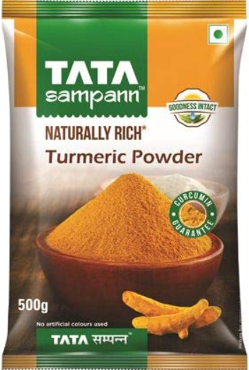 Tata Sampann Powder - Turmeric, 500 g