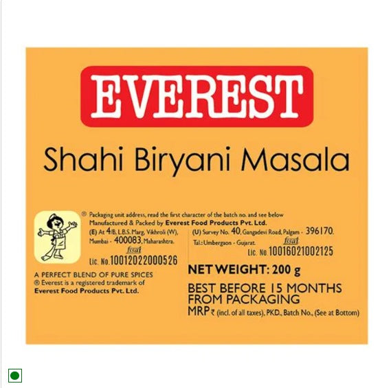 Everest Masala - Shahi Biryani, 200 g