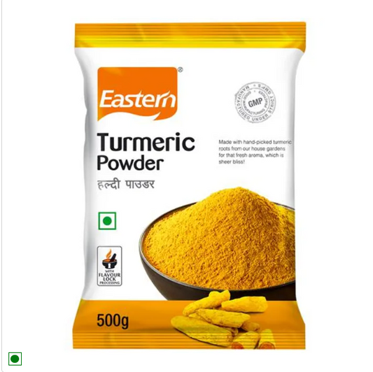 Eastern Turmeric Powder/Arisina Pudi, 500 g Pouch