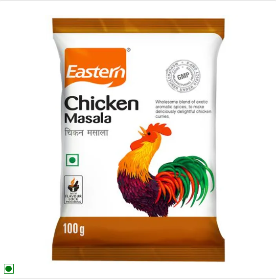 Eastern Chicken Masala - Perfect Colour, Smell & Taste, 100 g Pouch