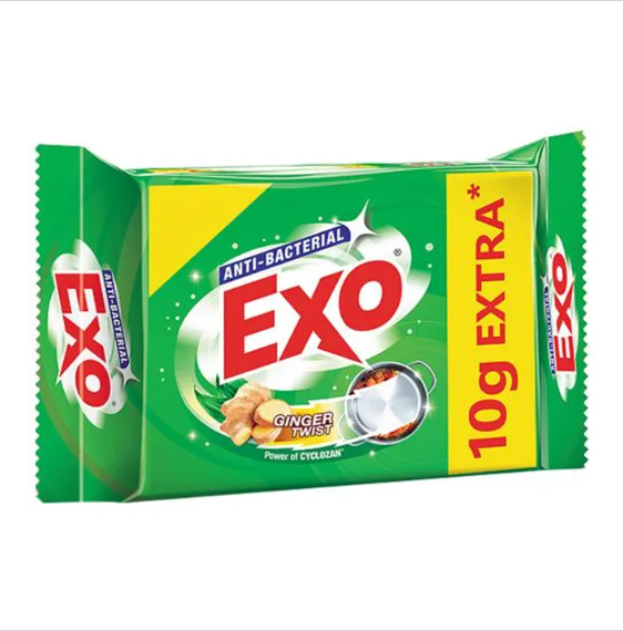 Exo Dish Shine - Bar Pack, 360 g (4 x 90g)