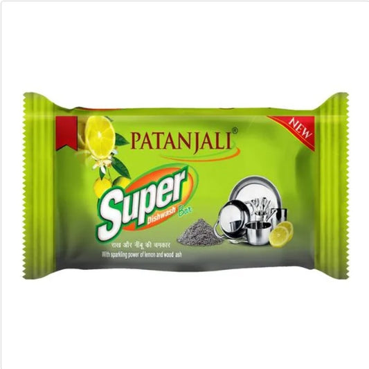 Patanjali Super - Dishwash Bar, 145 g