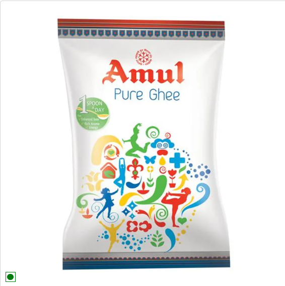 Amul Ghee/Tup, 500 ml Pouch