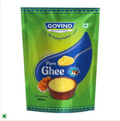 Govind Cow Ghee/Tup, 1 L Jar