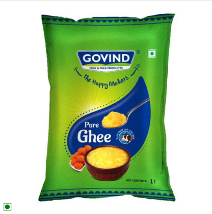 Govind Cow Ghee/Tup, 1 L Jar