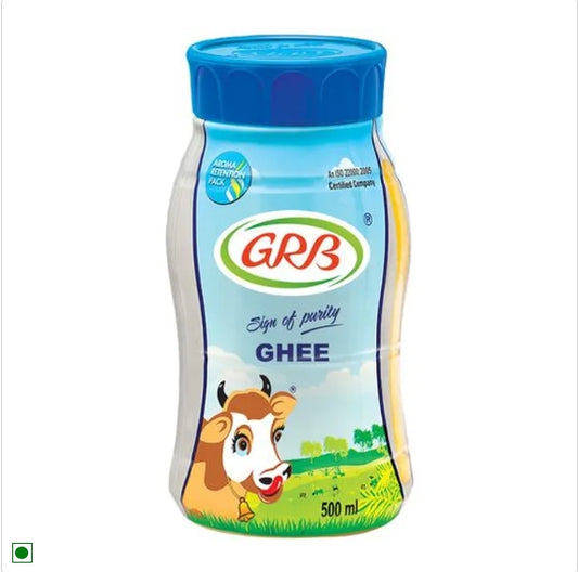 GRB Ghee/Tuppa, 500 ml Bottle