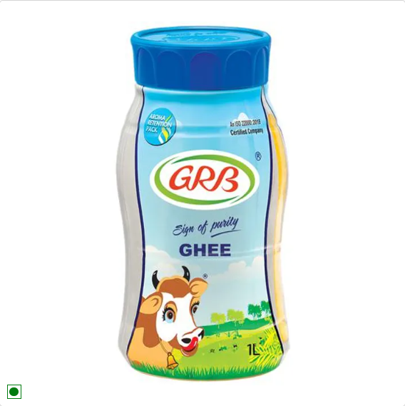 GRB Ghee/Tuppa, 500 ml Bottle