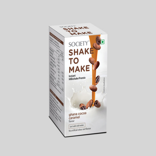 SOCIETY SHAKE TO MAKE GHANA COCOA CARAMEL 128g