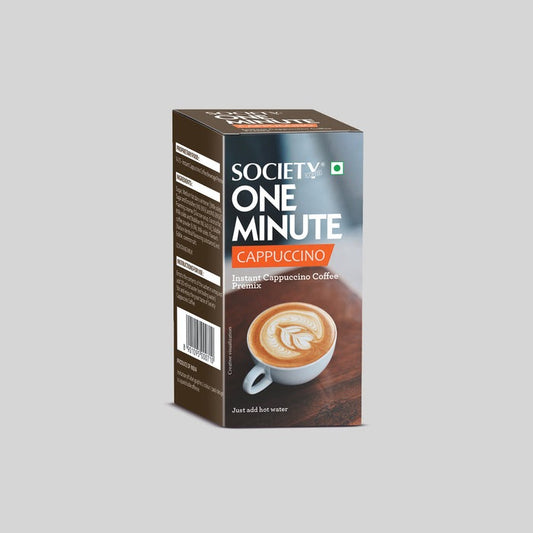 SOCIETY CAPPUCCINO PREMIX MONO CARTON 100g ( 20 g x 5 Sachets )