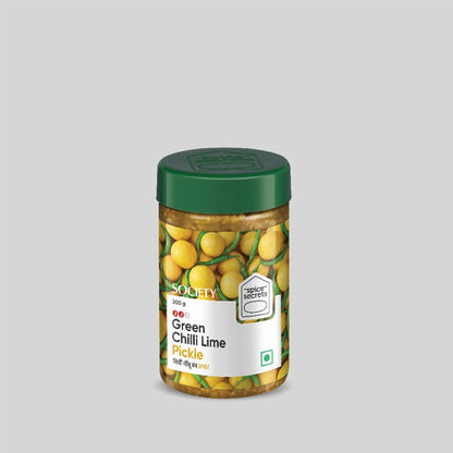 SOCIETY CHILLI LIME PICKLE JAR 200g