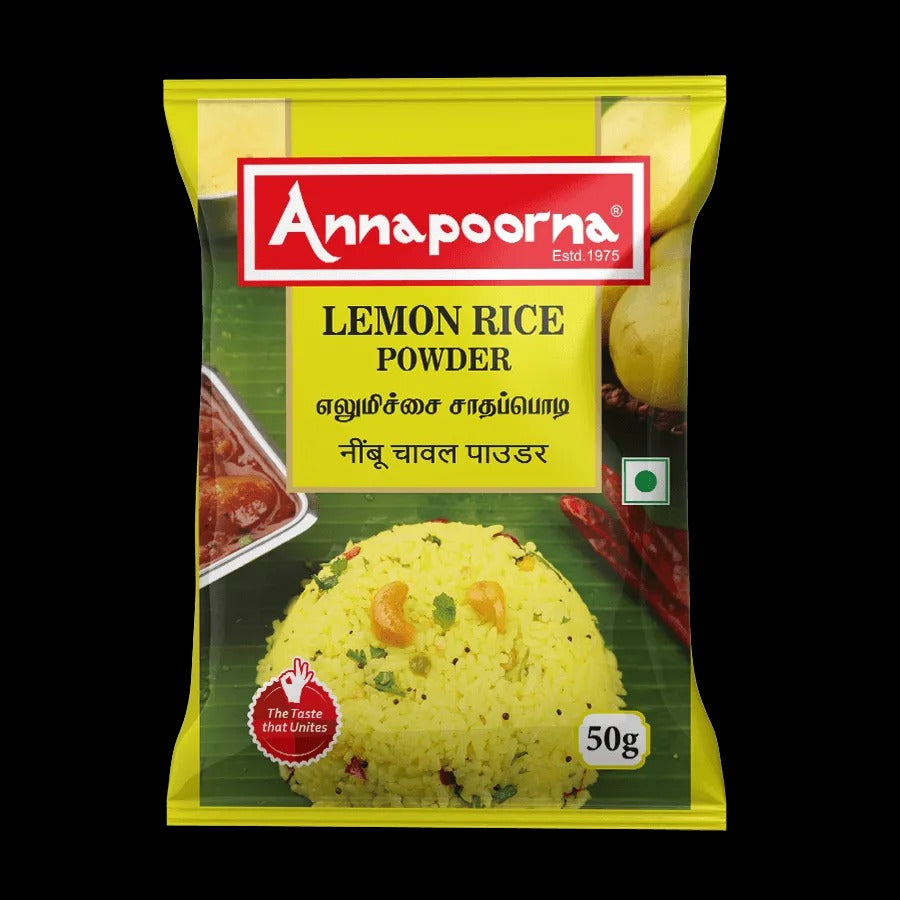 Annapoorna Lemon Rice Mix 50g Pouch