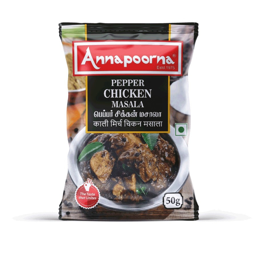 Annapoorna Pepper Chicken 50g Pouch