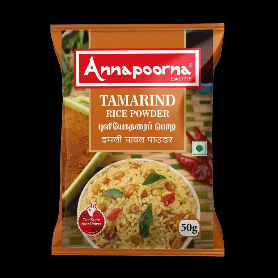 Annapoorna Tamarind Rice Mix 50 g Pouch