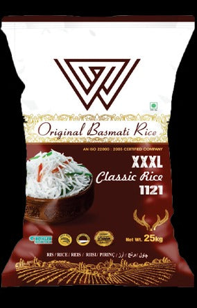 W XXXL Basmati Rice 25kg