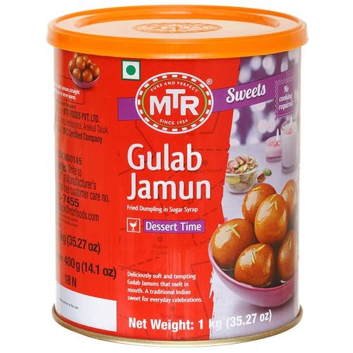 MTR GULAB JAMUN TIN 500 G