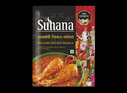 Suhana Malvani Chicken Masala 25g Pouch