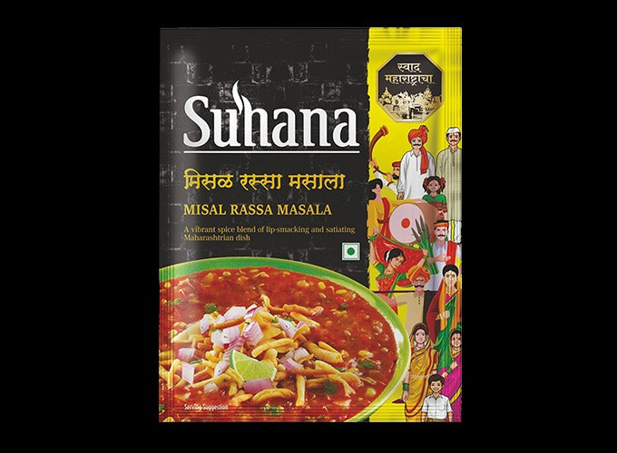 Suhana Misal Rassa Masala 25g Pouch