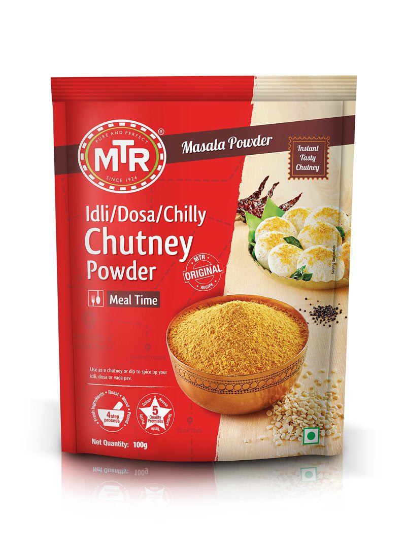 MTR IDLI-DOSA-CHILLI CHUTNEY POWDER 200 G