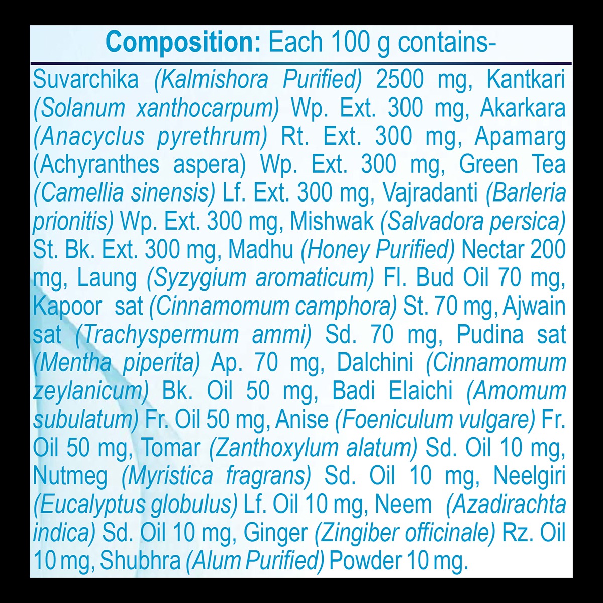 Dant Kanti Sensitive Tp-50gx3 Disp. Pack