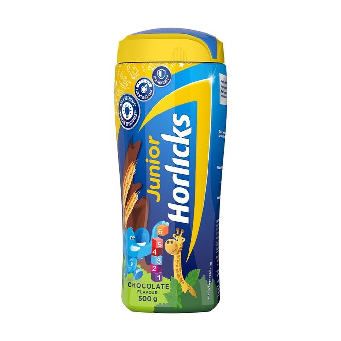 Junior Horlicks  Chocolate Flavour  500 gm Jar