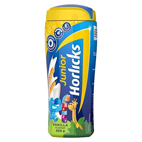 Horlicks Junior Stage 1 Health & Nutrition drink - 500g (2-3 years, Vanilla flavor)