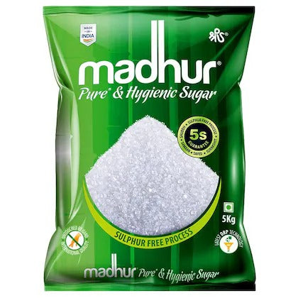 Madhur Pure & Hygienic Sugar 5kg