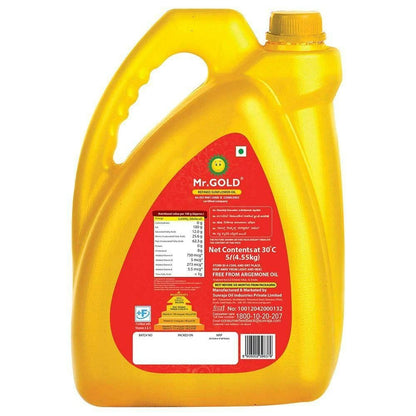 Mr.Gold Agmark Refined Sunflower Oil 5 L