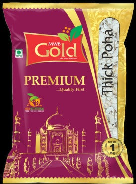 MWB Gold Premium Thick Poha 1kg