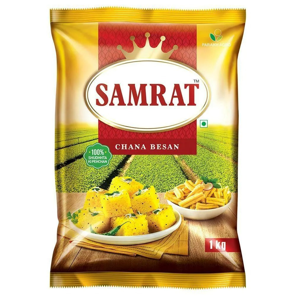 Samrat Chana Besan, 1Kg – SRN SMART SHOP