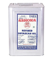 ASHOKA Refined Suyabean Oil 5 Ltr Jar