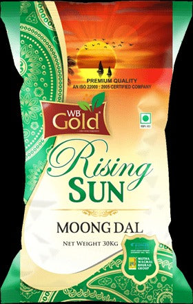 WB Gold Rising Sun Moong Dal 30 kg