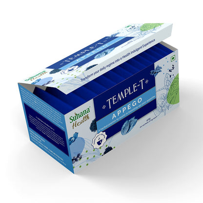 Suhana Health Appego Herbal Premix Temple T 40g - 20 sachets  (2g -each